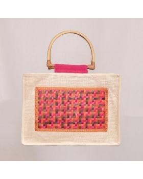 Tiffin Bag - Landscape - Bamboo/Jute
